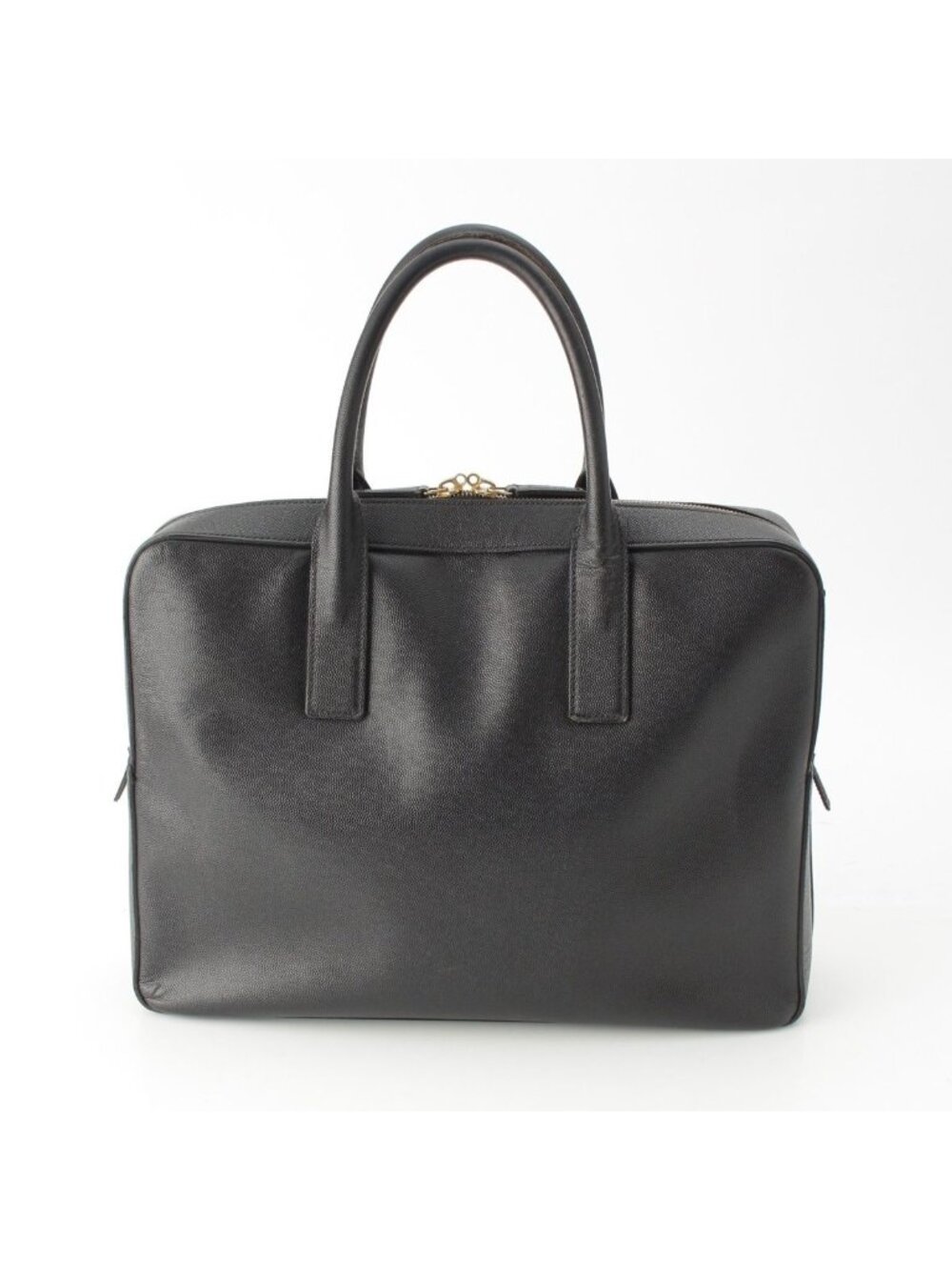 Saint Laurent Classic Museum Flat Leather Briefcase Black - Picture 4 of 10